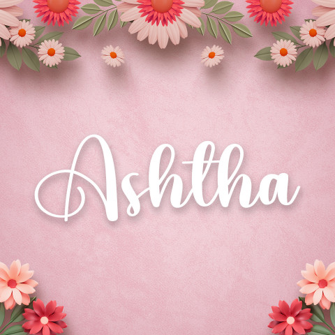 Free photo of Name DP: ashtha