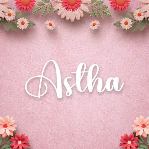 Free photo of Name DP: astha