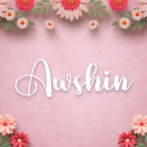 Free photo of Name DP: awshin