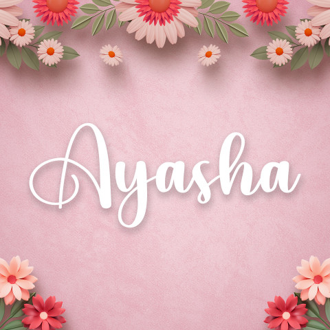 Free photo of Name DP: ayasha