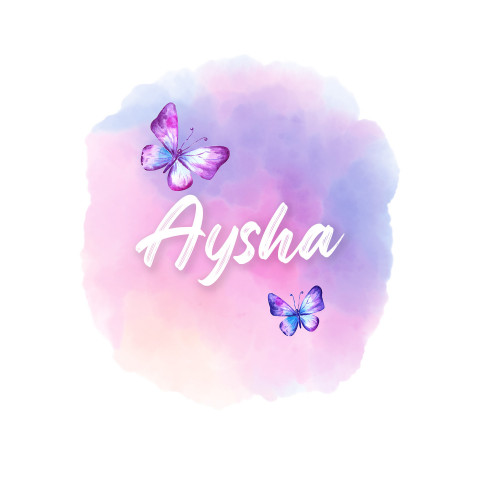 Free photo of Name DP: aysha