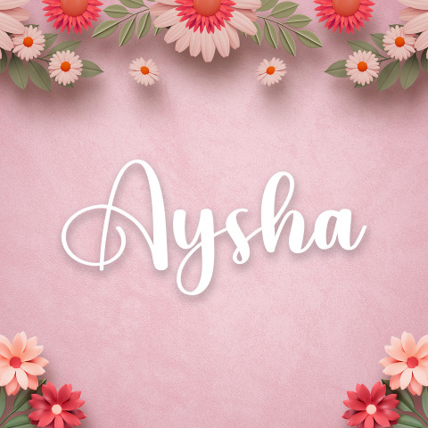 Free photo of Name DP: aysha