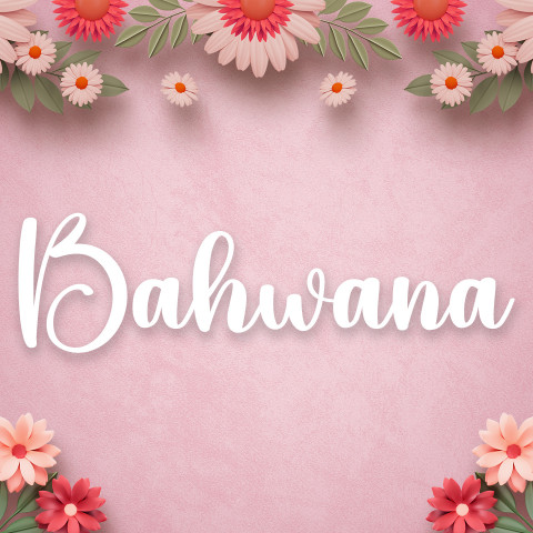 Free photo of Name DP: bahwana