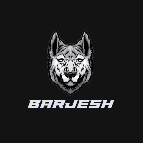 Free photo of Name DP: barjesh