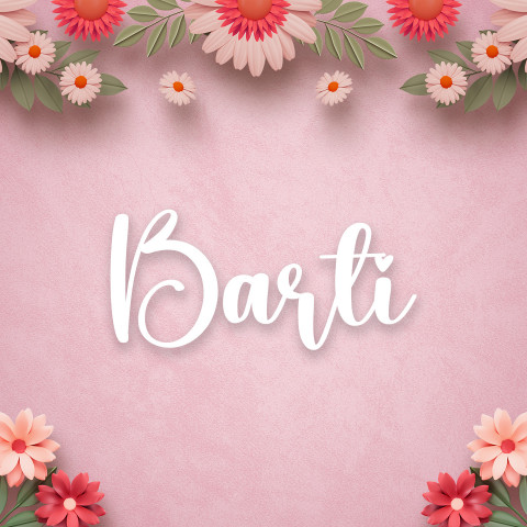 Free photo of Name DP: barti