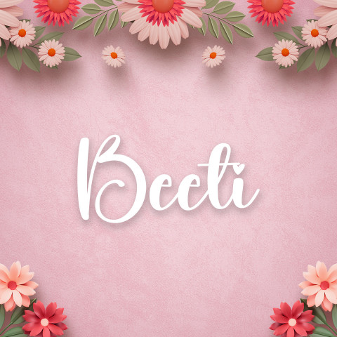 Free photo of Name DP: beeti