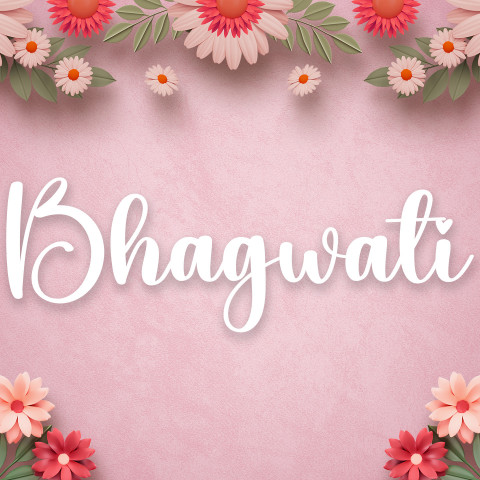 Free photo of Name DP: bhagwati