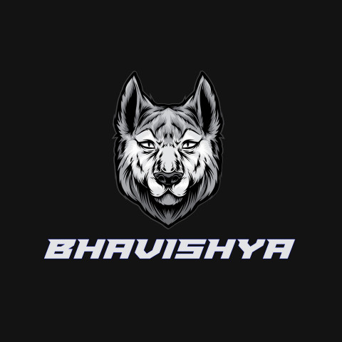 Free photo of Name DP: bhavishya