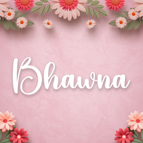 Free photo of Name DP: bhawna