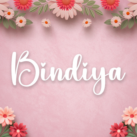 Free photo of Name DP: bindiya