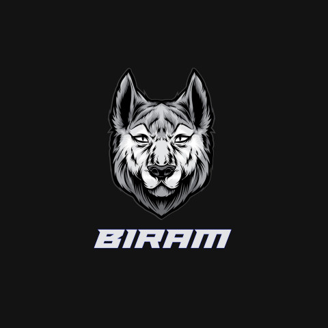 Free photo of Name DP: biram