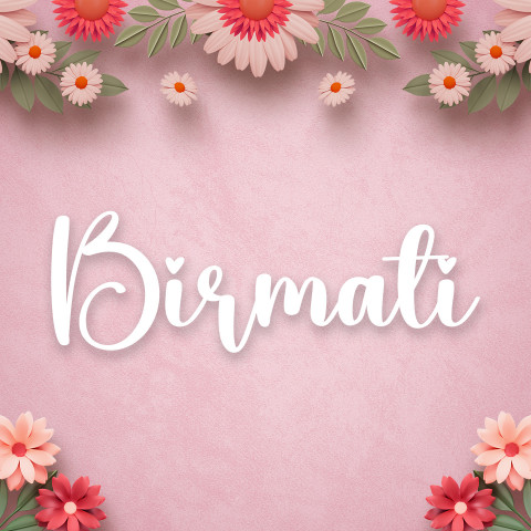 Free photo of Name DP: birmati