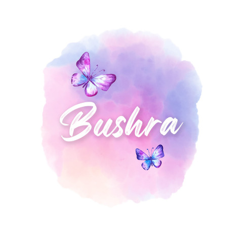 Free photo of Name DP: bushra