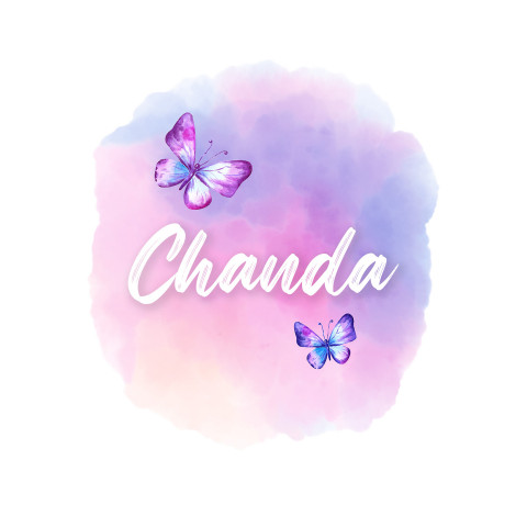 Free photo of Name DP: chanda