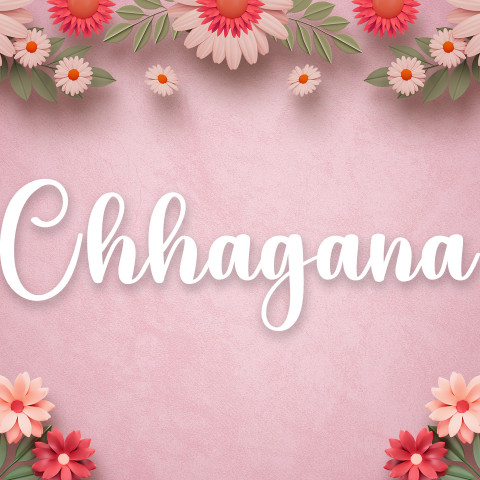 Free photo of Name DP: chhagana