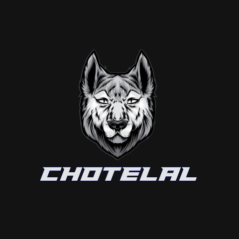 Free photo of Name DP: chotelal
