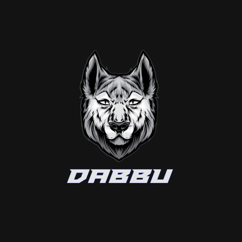 Free photo of Name DP: dabbu