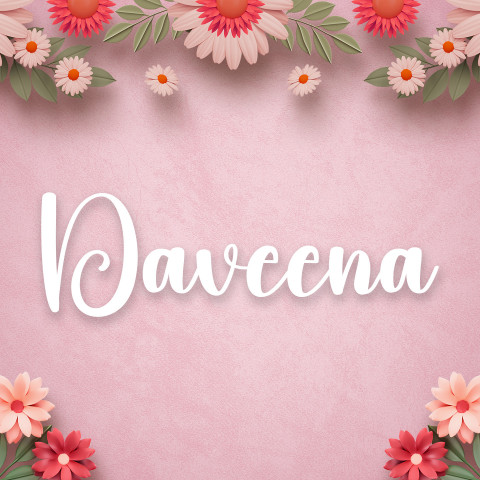 Free photo of Name DP: daveena