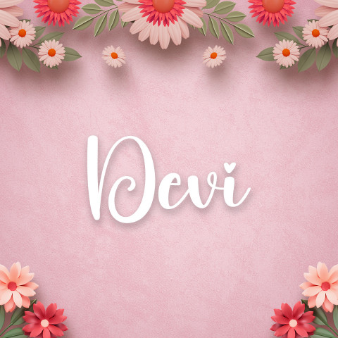 Free photo of Name DP: devi