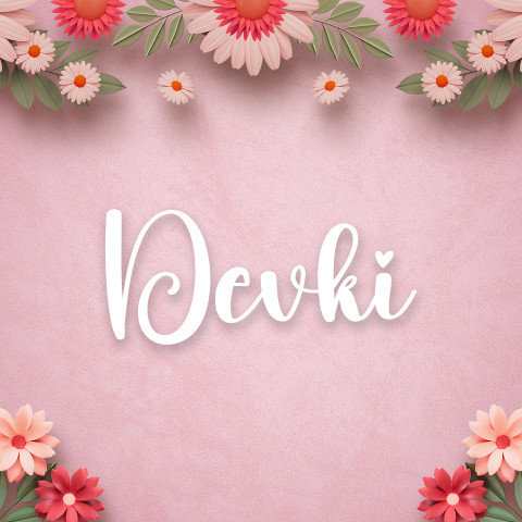 Free photo of Name DP: devki