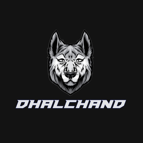 Free photo of Name DP: dhalchand