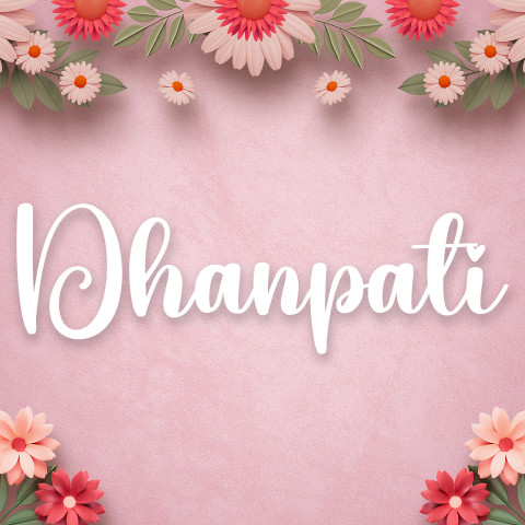 Free photo of Name DP: dhanpati