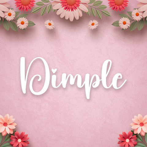 Free photo of Name DP: dimple