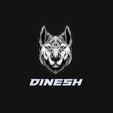 Free photo of Name DP: dinesh