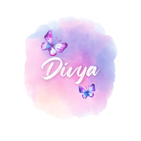 Free photo of Name DP: divya