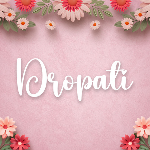 Free photo of Name DP: dropati