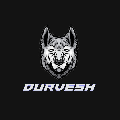 Free photo of Name DP: durvesh