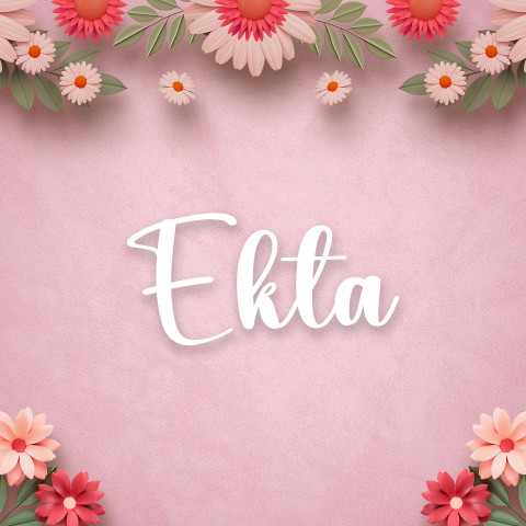 Free photo of Name DP: ekta