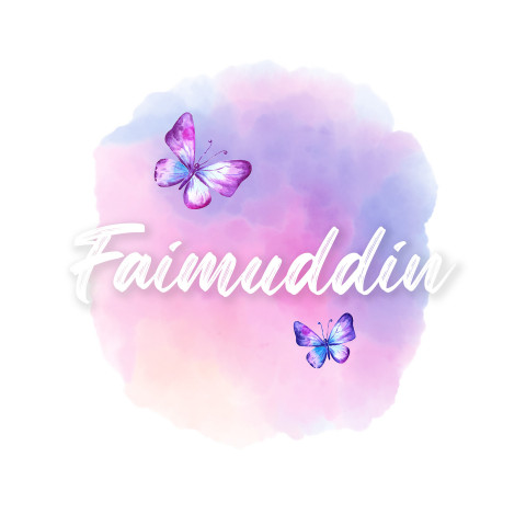 Free photo of Name DP: faimuddin