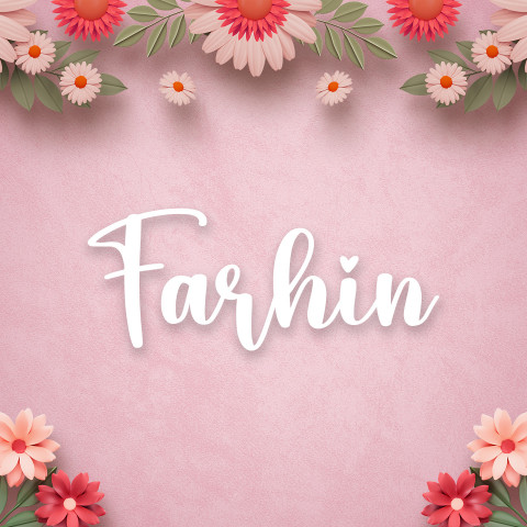 Free photo of Name DP: farhin