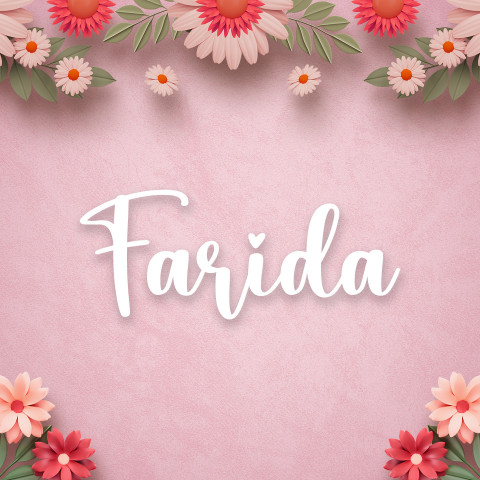 Free photo of Name DP: farida