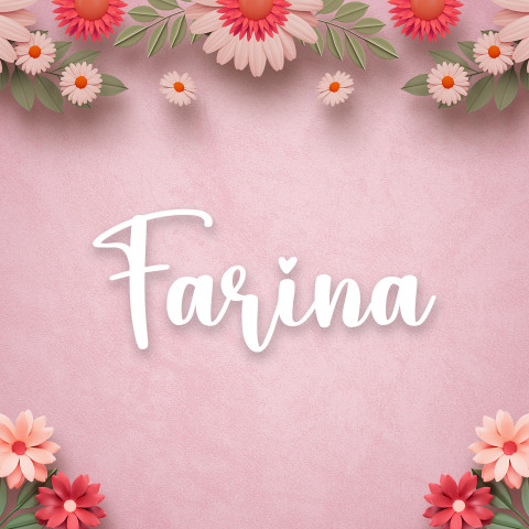 Free photo of Name DP: farina