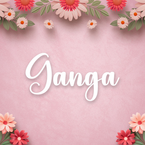 Free photo of Name DP: ganga