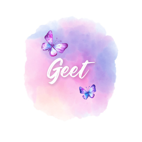 Free photo of Name DP: geet