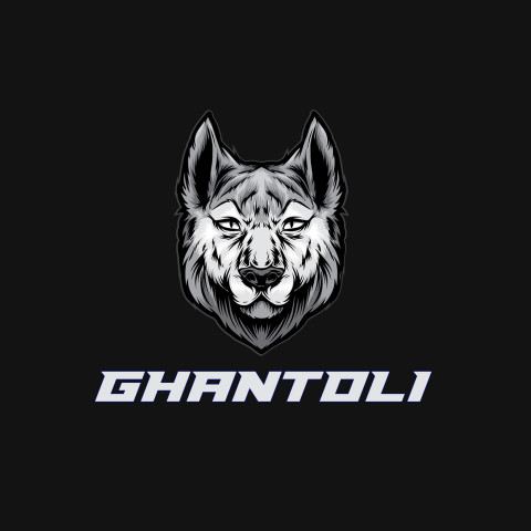Free photo of Name DP: ghantoli