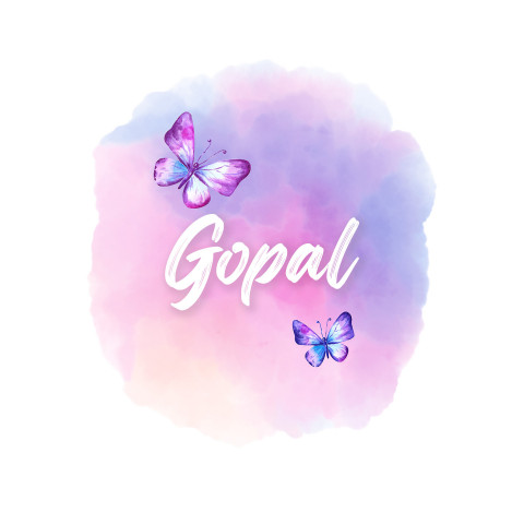 Free photo of Name DP: gopal