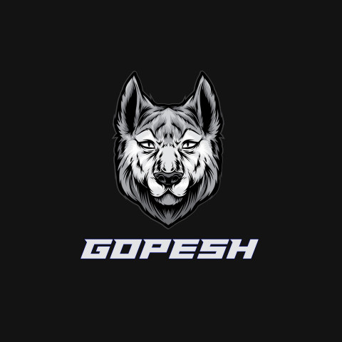 Free photo of Name DP: gopesh