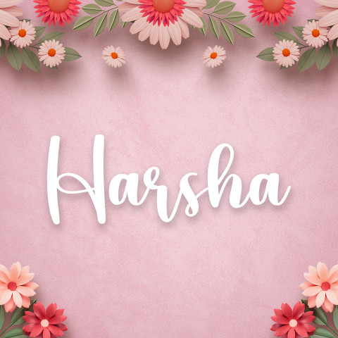 Free photo of Name DP: harsha