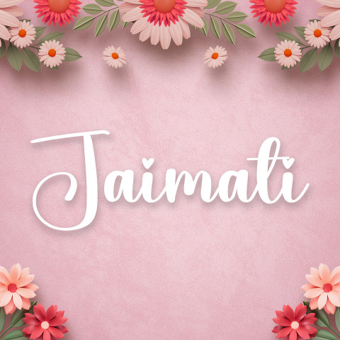 Free photo of Name DP: jaimati