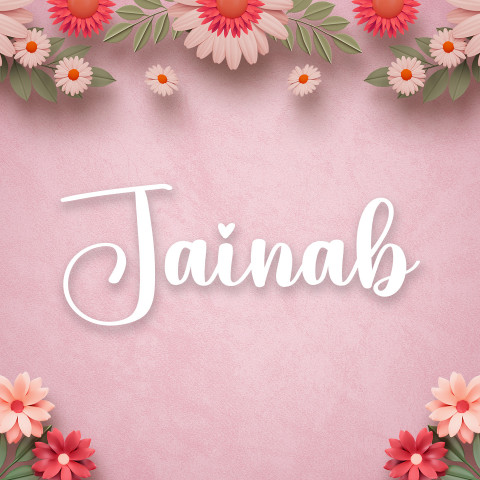 Free photo of Name DP: jainab