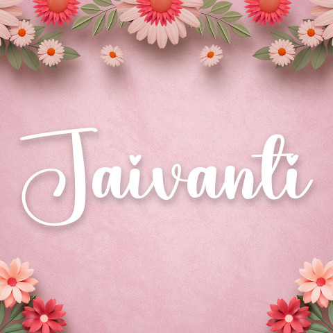 Free photo of Name DP: jaivanti