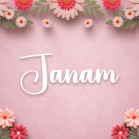 Free photo of Name DP: janam