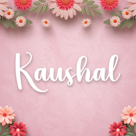 Free photo of Name DP: kaushal