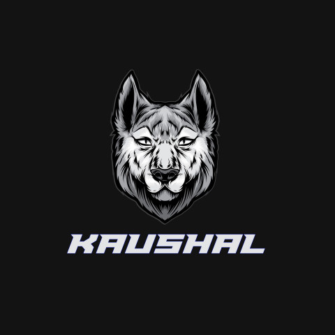 Free photo of Name DP: kaushal