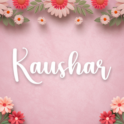 Free photo of Name DP: kaushar