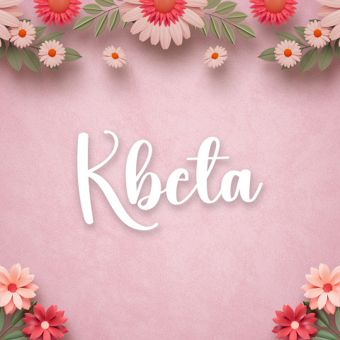 Free photo of Name DP: kbeta